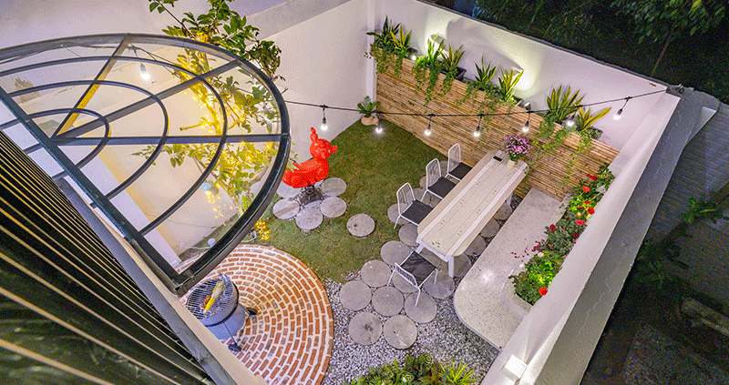 Căn nhà có View sân vườn đẹp diện tích 75m2 tại Đà Nẵng