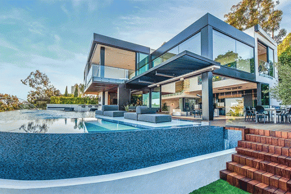 Review căn biệt thự 875M² có thiết kế nổi bật tại California, Mỹ