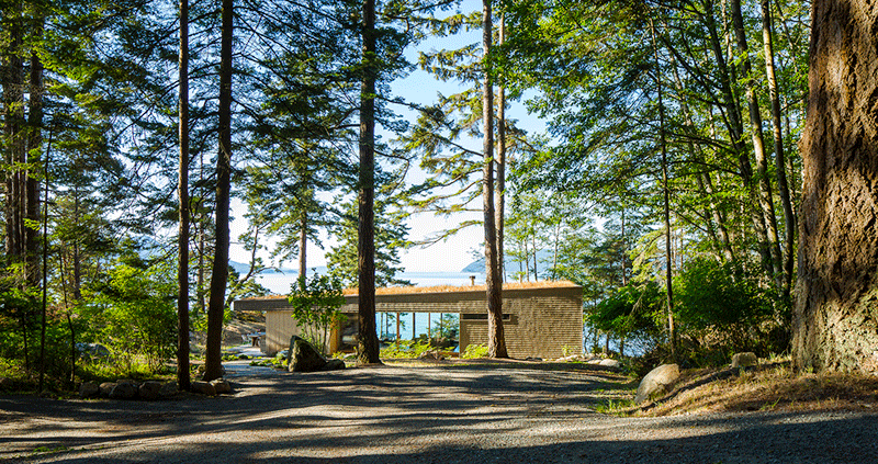 Diễn đàn căn nhà 150M² có thiết kế đẹp tại Đảo Orcas, Washington, Mỹ