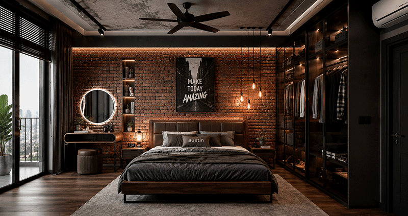 Ý tưởng thiết kế phòng ngủ Urban: Lột xác không gian chuẩn xu hướng Ý tưởng thiết kế phòng ngủ Urban: Lột xác không gian chuẩn xu hướng