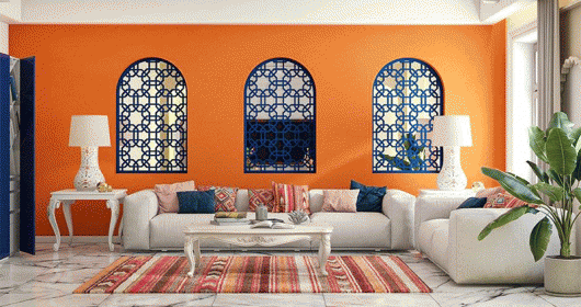 Khám phá vẻ đẹp Maroc: Ý tưởng thiết kế phòng khách độc đáo