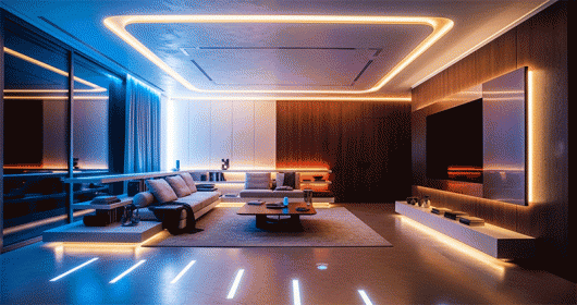 Bứt phá không gian với những ý tưởng phòng khách Hi-tech đầy ấn tượng