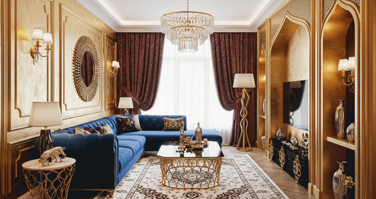 Phá bỏ khuôn khổ với ý tưởng thiết kế phòng khách Bazaar đầy ngẫu hứng