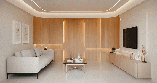 Ý tưởng thiết kế phòng khách Streamlining – Khi sự tinh giản trở thành đẳng cấp