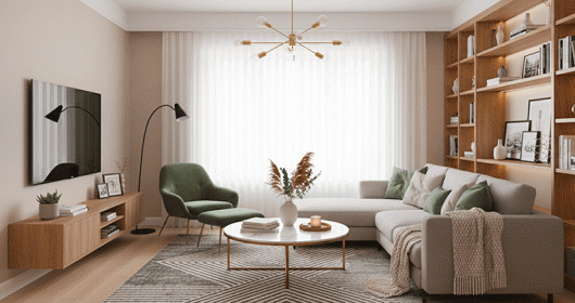 Phòng khách Cozy đẹp chuẩn gu: Ý tưởng decor tiết kiệm nhưng cực cuốn