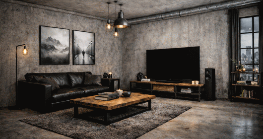 Thêm nét mới lạ với ý tưởng thiết kế phòng khách Graffiti cực chất