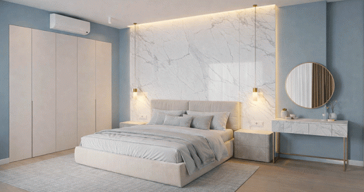 Ý tưởng thiết kế phòng ngủ xanh pastel sáng tạo khơi cảm xúc