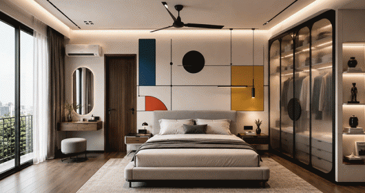 Ý tưởng thiết kế phòng ngủ Bauhaus độc đáo – Đẹp chuẩn công năng