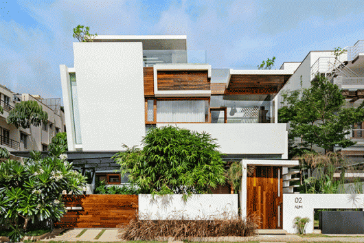 Review căn nhà 3 tầng 397M² có kiến trúc nổi bật tại Bengaluru, Ấn Độ