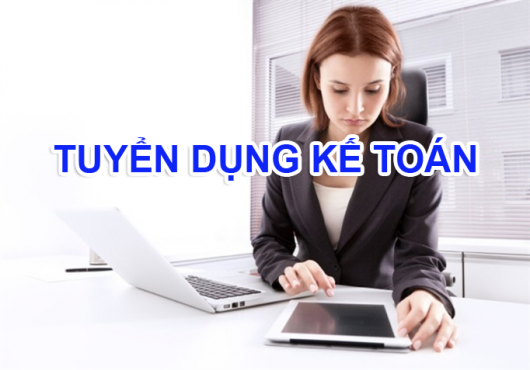 Tuyển 2 bạn kế toán 